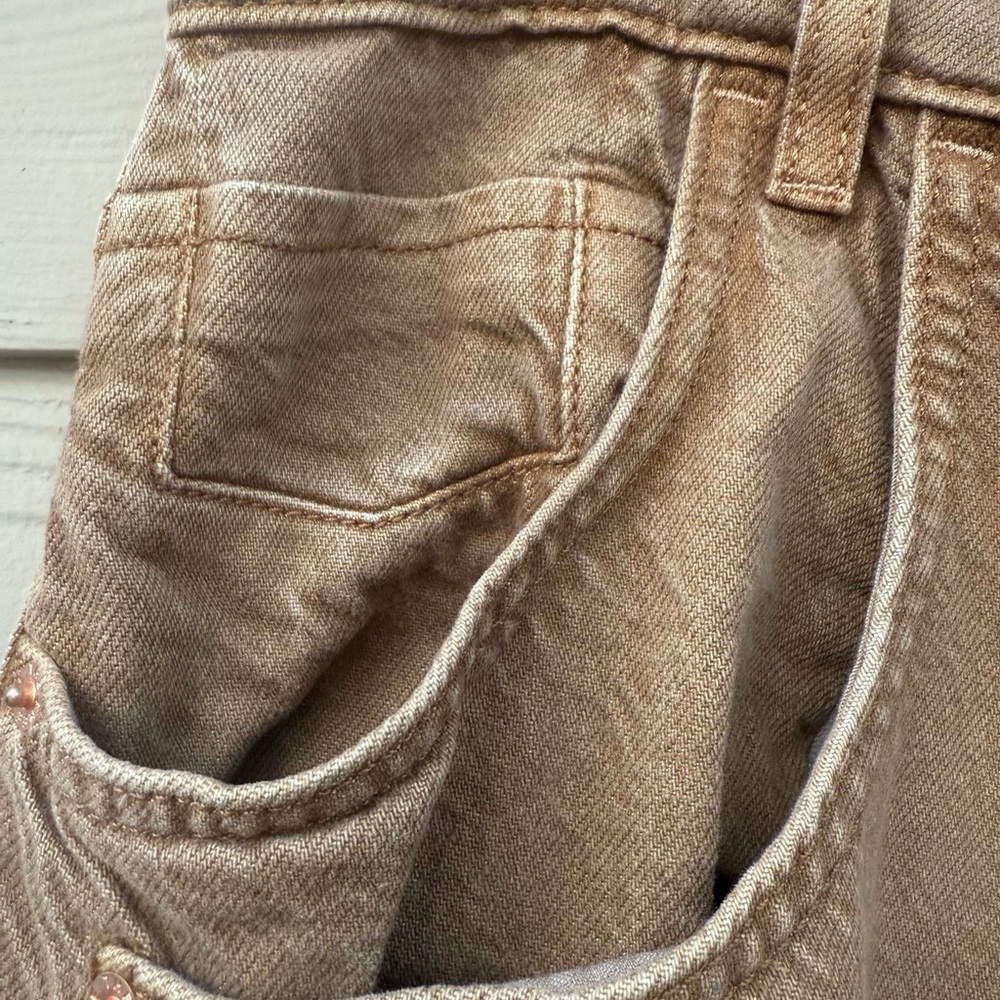 We the Free Final Countdown Cuffed Low Rise Jeans TUMBLEWEED 29 - Picture 7 of 16